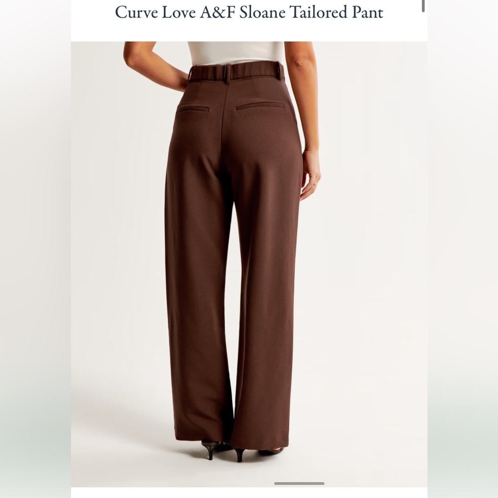 Abercrombie & Fitch Sloane Tailored Curve Love Pants
